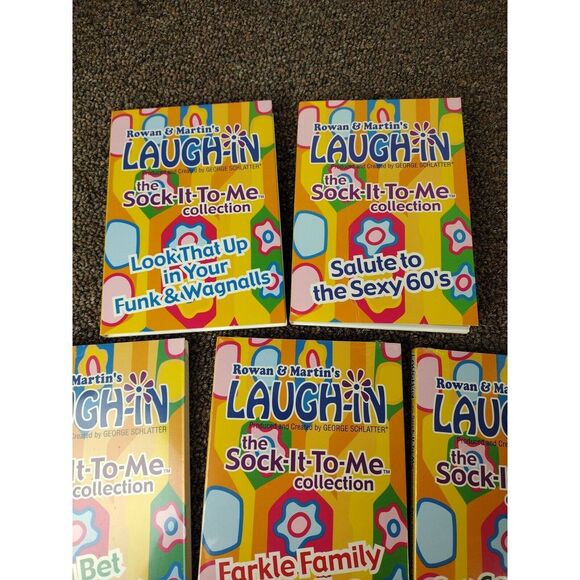 ROWAN & MARTIN'S LAUGH-IN 5 DVDS SOCK IT TO ME COLLECTION SEE PIC - Picture 2 of 9
